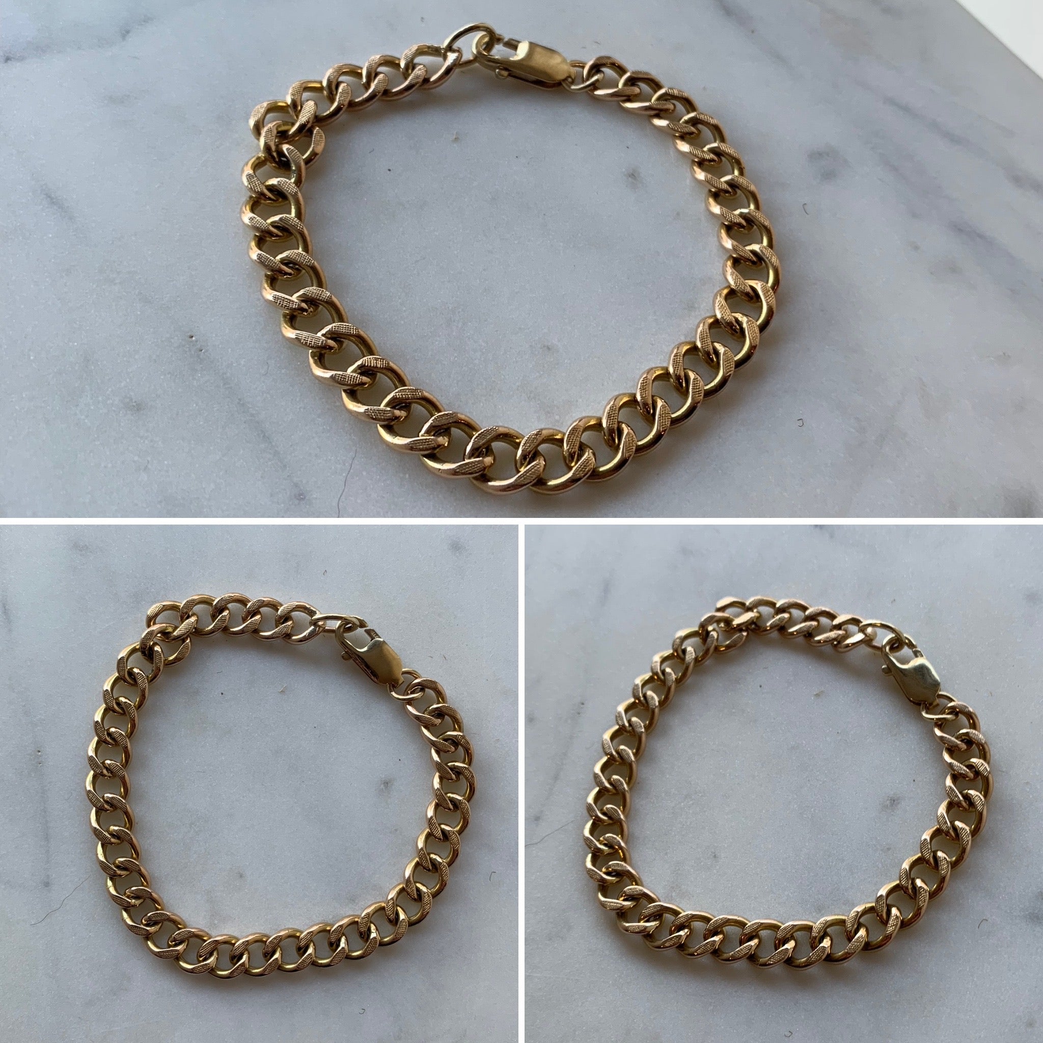 Heavy Yellow Gold Bracelet