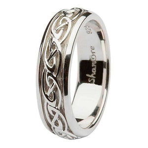 Sterling Silver Celtic Ladies Ring