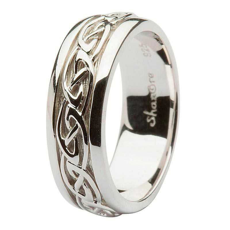 Silver Celtic Gents Ring