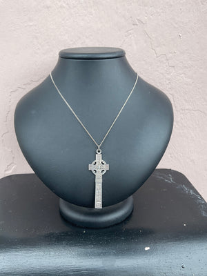 Vintage Silver Celtic Cross