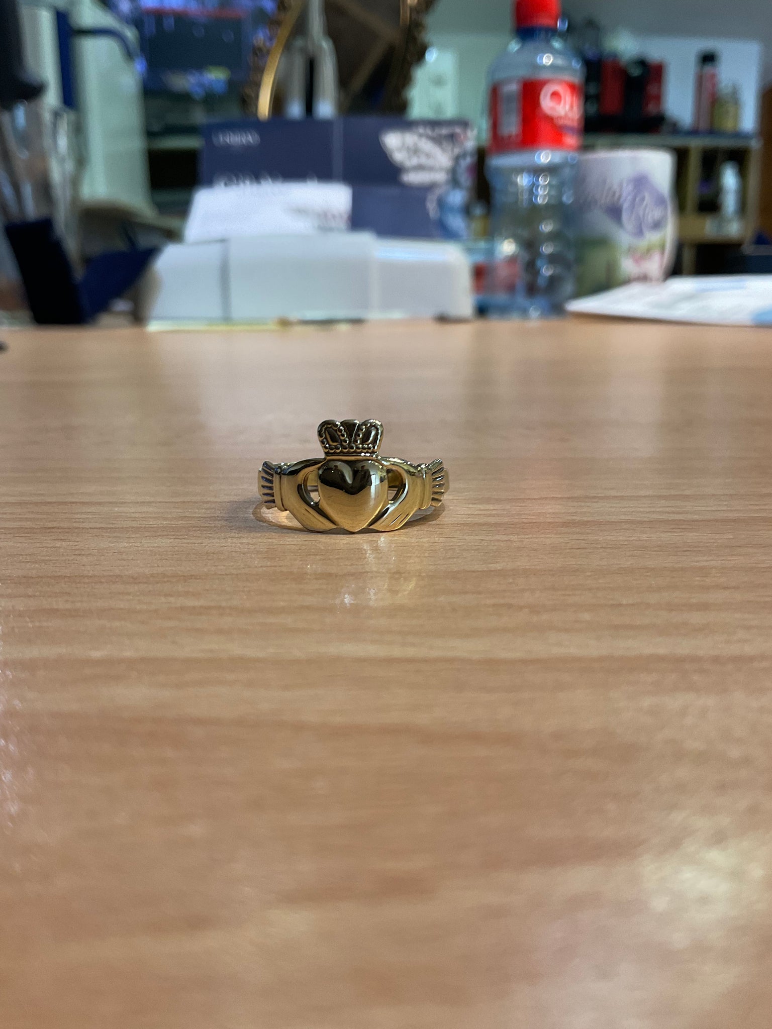 Gold Claddagh Ring