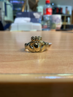 Gold Claddagh Ring 9ct