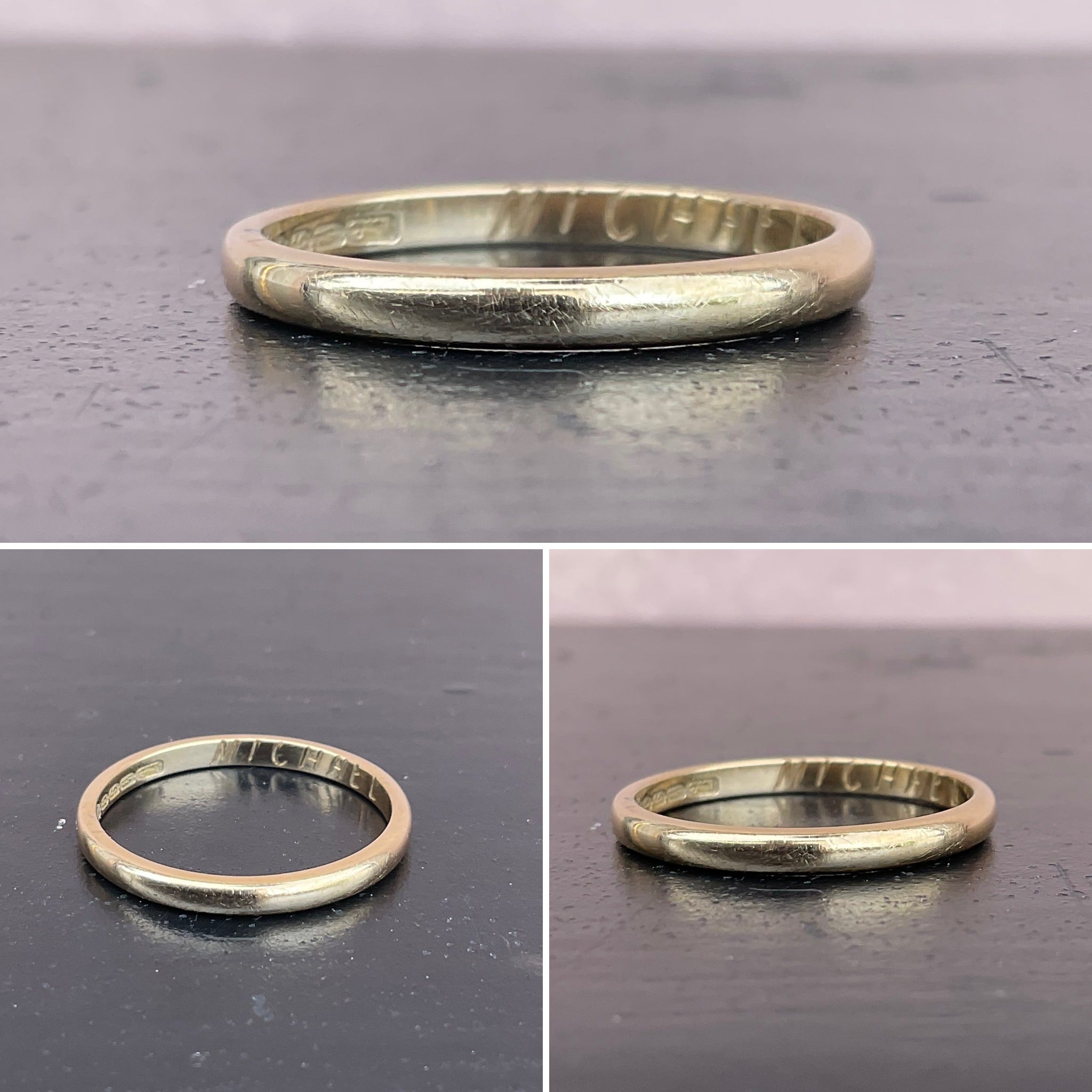 Simple 9ct Yellow Gold Wedding Band
