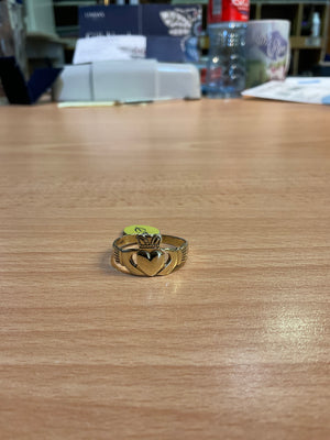 Gold Claddagh Ring