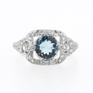 Aquamarine ring