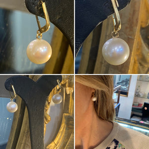 European Drop Pearl Earrings 11