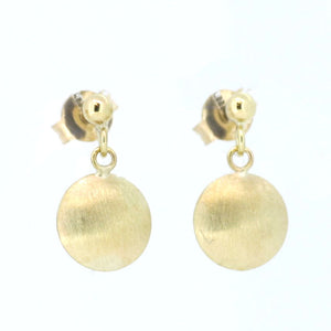 Golden Disc earrings
