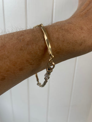 Bars Of Gold Vintage Bracelet