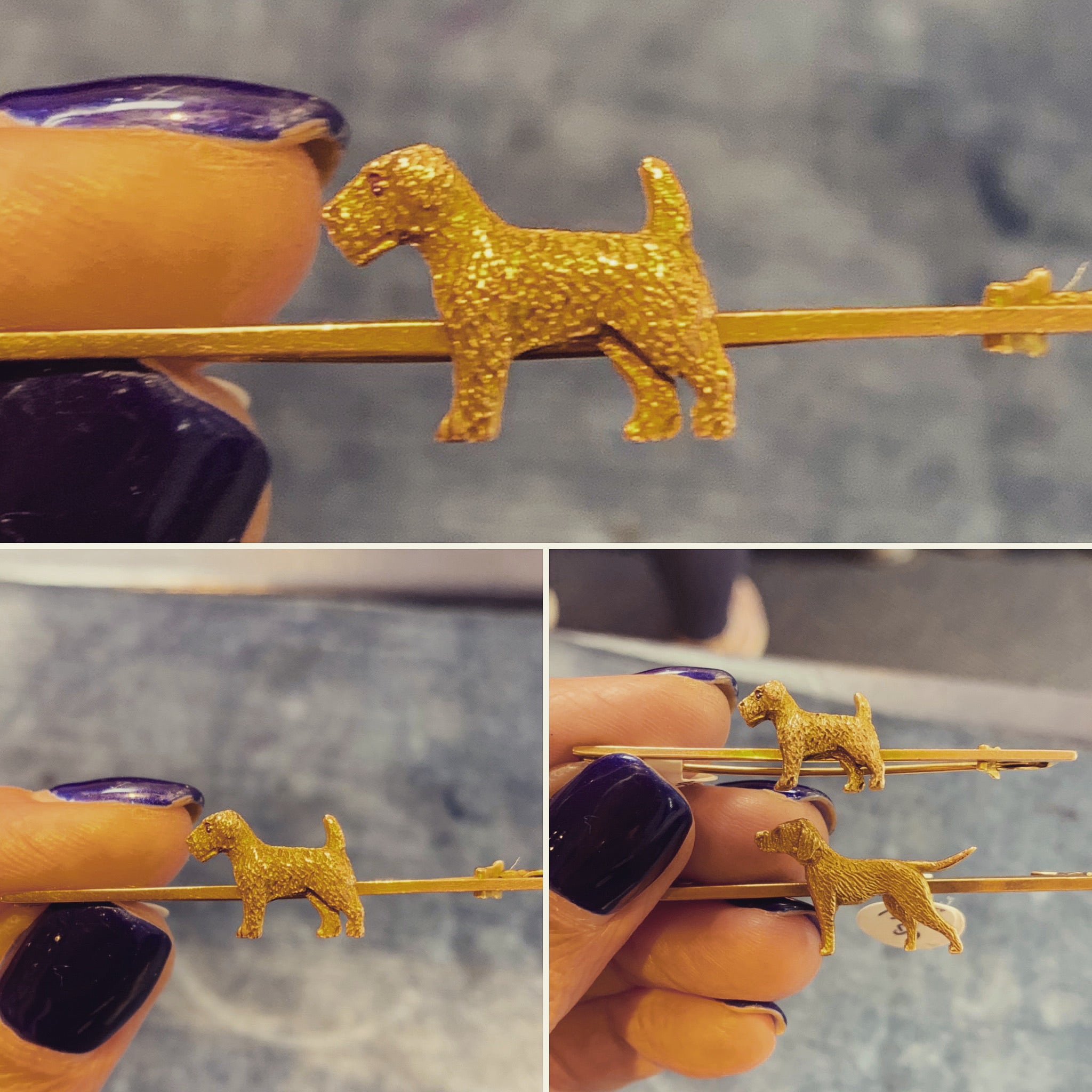 Vintage Terrier Pin