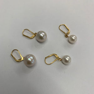 European Akoya Pearl Drop Earrings 8