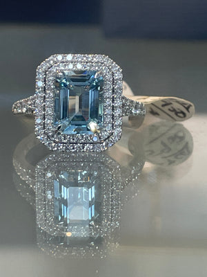 Medici: an aquamarine ring