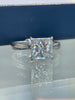 Annie M : 2.04 carat Princess Cut Diamond Ring