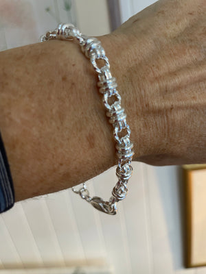 Silver Circles bracelet