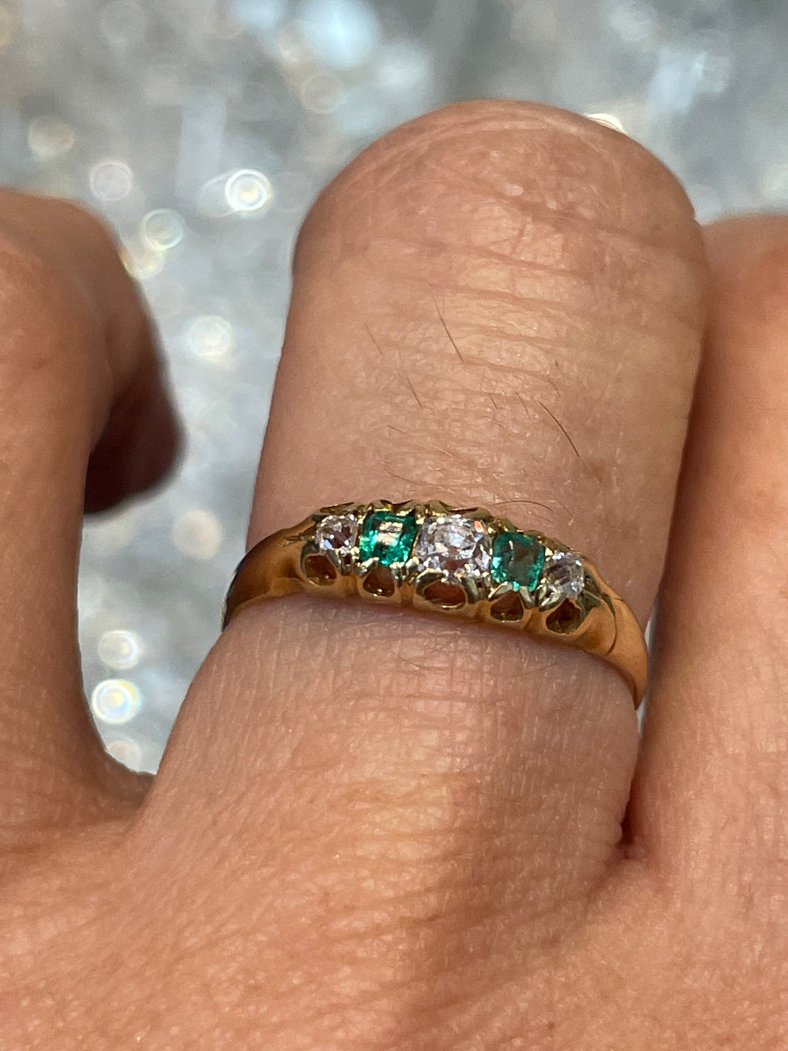Emerald Vintage Ring