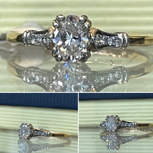 The Margo Oval Solitaire
